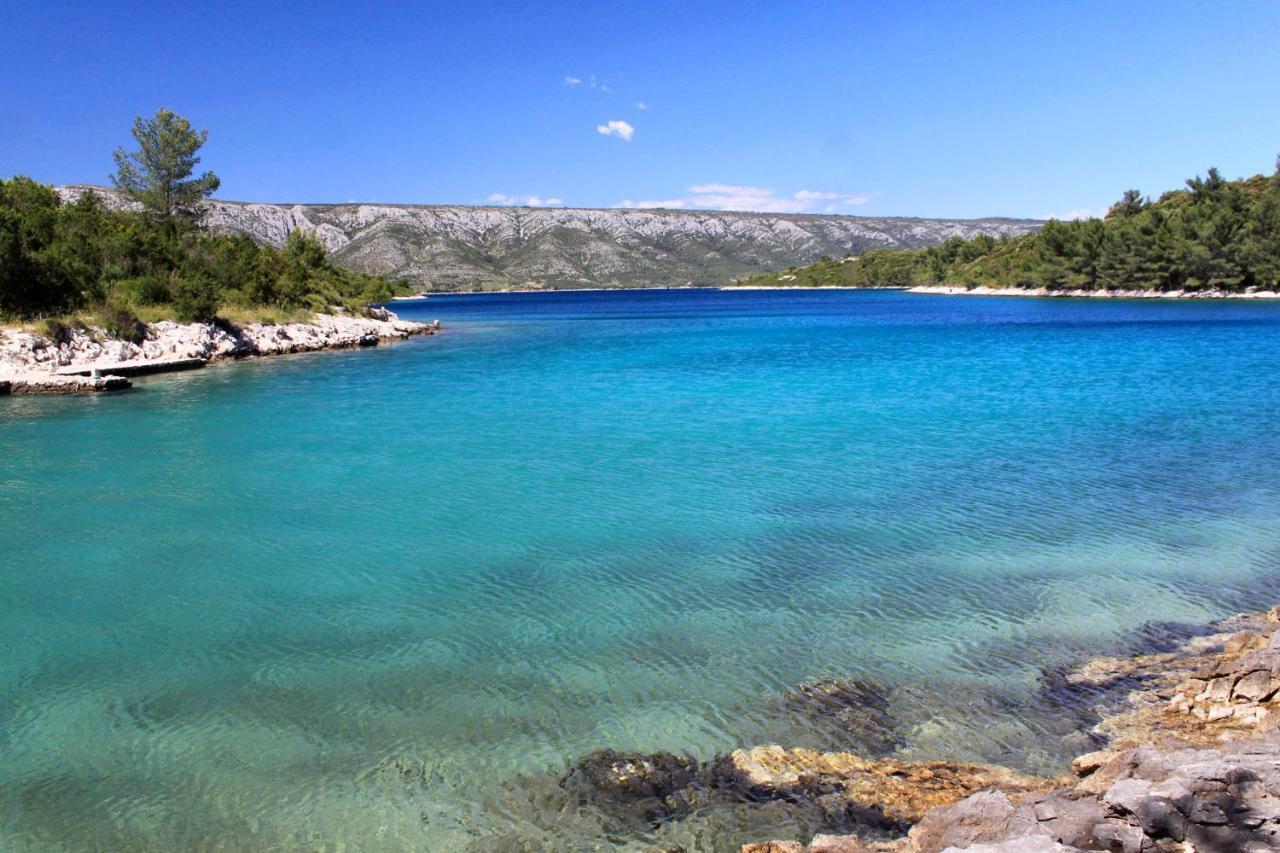Seaside Secluded Apartments Cove Karkavac - Scedro, Hvar - 8801 Jelsa  Luaran gambar